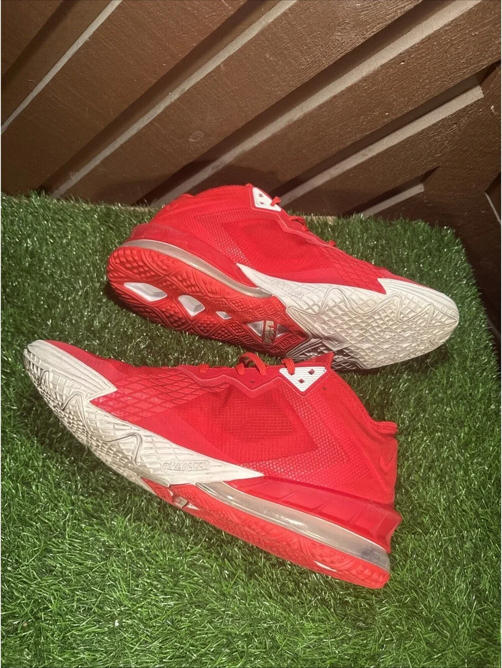 Player Exclusive Nike LeBron 18 Ohio State Size 15 No Insoles